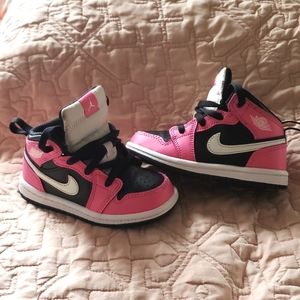 Air Jordan 1 Girls Toddler Size 7c
